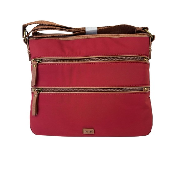 The Sak Handbags - The Sak Esperato Nylon Crossbody One Size Crimson Red NWT